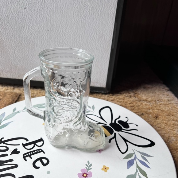 Anchor Hocking Glass Cowboy Boot Mug. - Picture 16 of 17